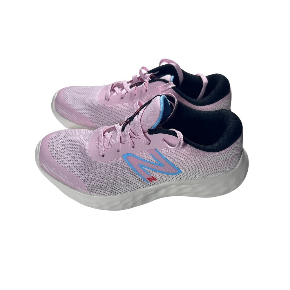 New Balance 520v8 Kids Running Sneakers Pink Blue Youth Size 5.5 New Without Box